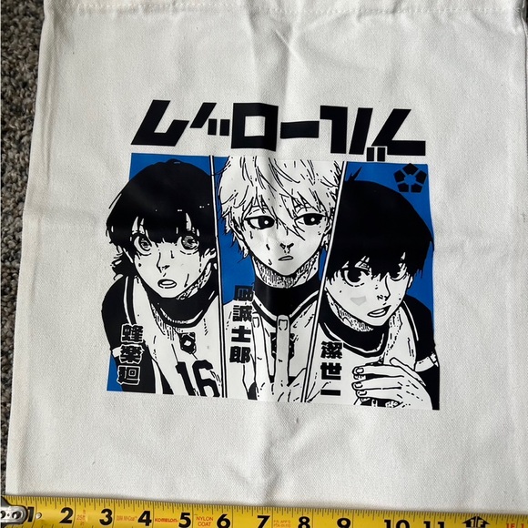 Blue Lock Tote Bag Japanese Anime - Picture 1 of 3